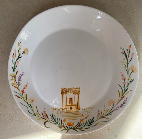 Beit HaMikdash Plate