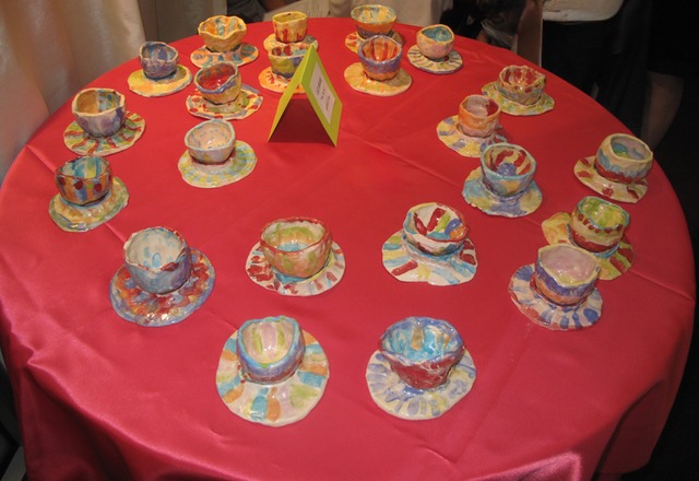 Student teacup and saucer sets
