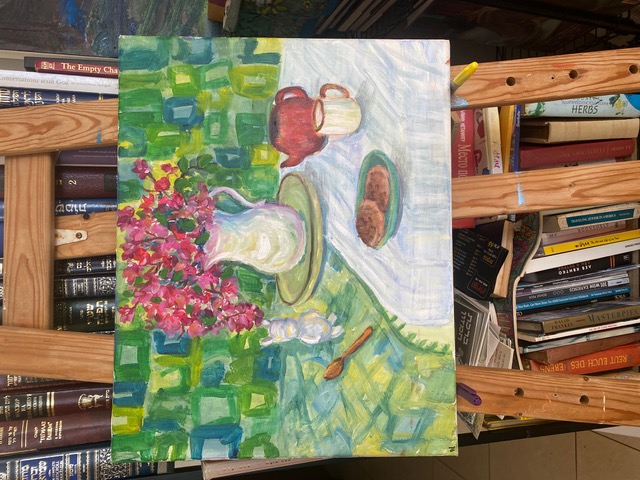 Still life with flowers